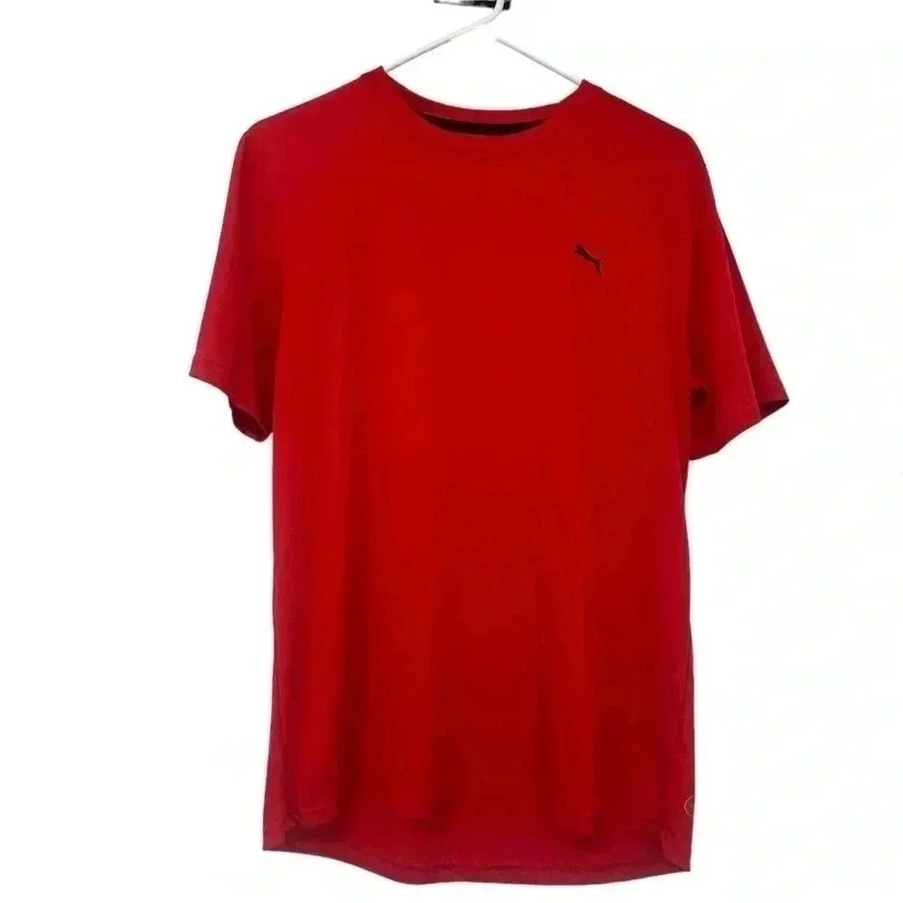 PUMA Men’s Medium DryCELL Activewear Shirt Athletic Training Top Short Sleeve